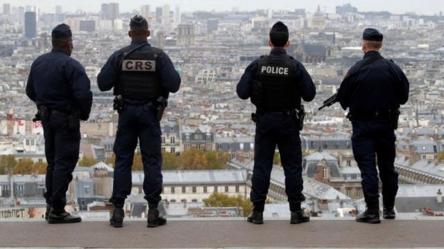 French police raised security alert after stab attacks were described 