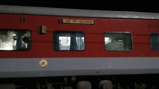 પુરી-અમદાવાદ પેસેન્જર ટ્રેનની તસવીર