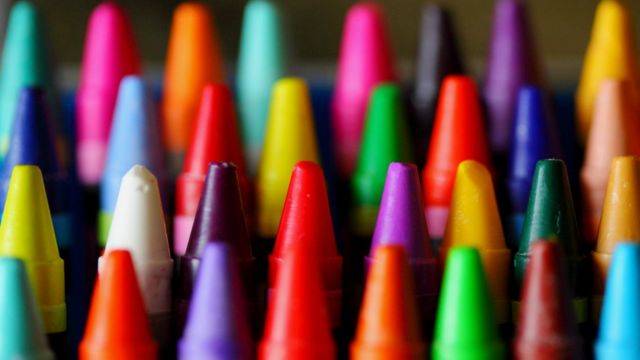 Crayones de colores