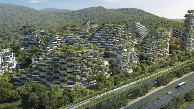 Planes para construir una ciudad bosque en Liuzhou