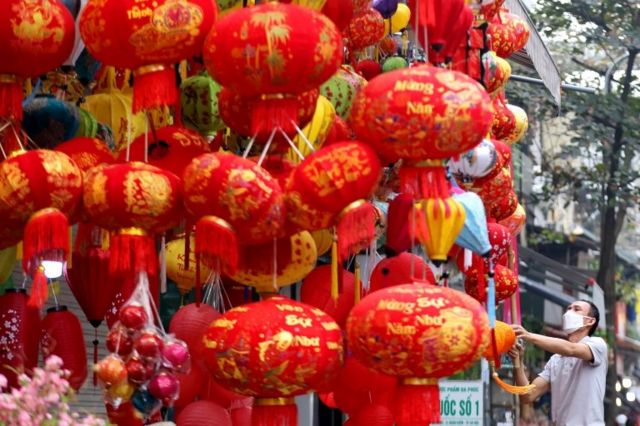 Ảnh chụp ngày 25/1/2022 ở Hà Nội