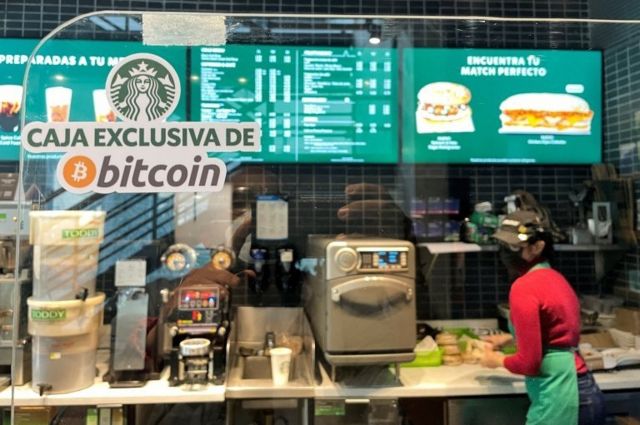 bitcoin sign in Salvador