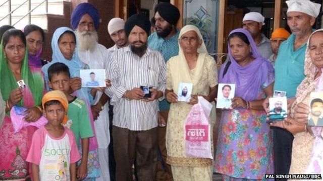 ਇਰਾਕ ਵਿੱਚ ਮਾਰੇ ਗਏ ਇਮਾਰਤੀ ਕਾਮਿਆਂ ਦੇ ਪਰਿਵਾਰ