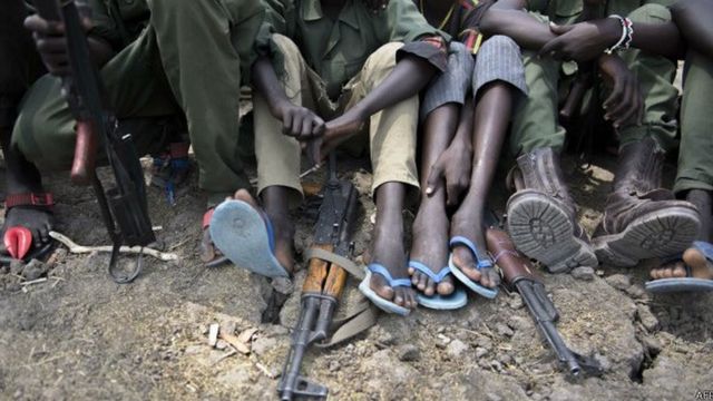 Enfants soldats, Soudan du Sud
