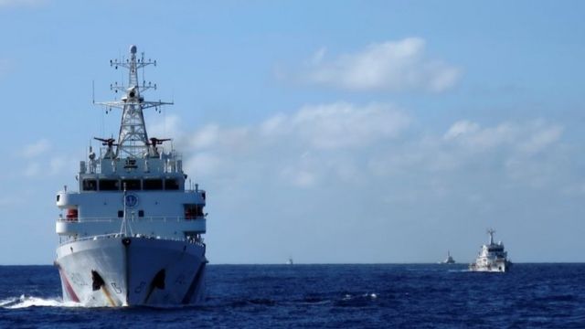 हिंद महासागर में चीनी जहाज़