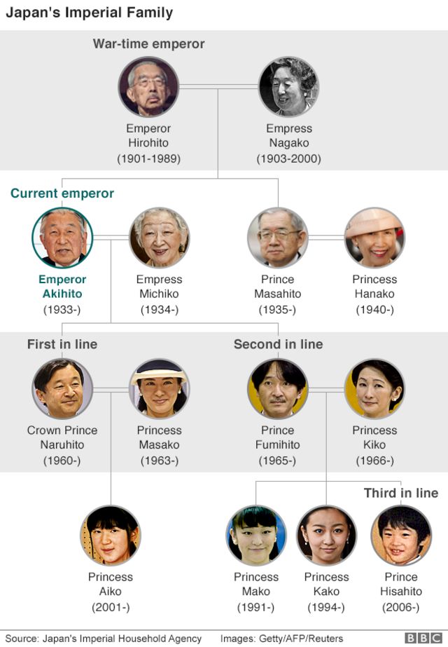 japan royal family graphic