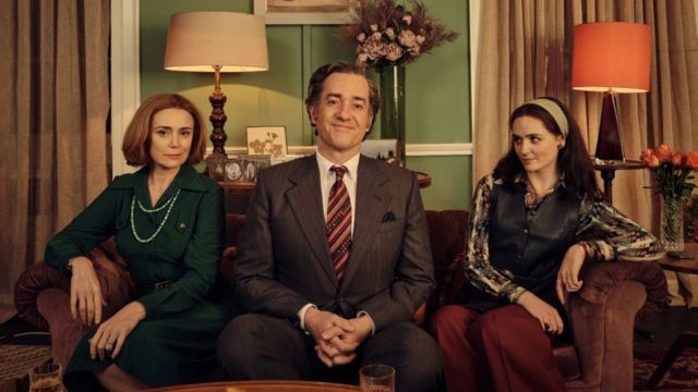 Protagonistas de la serie Stonehouse de ITV1