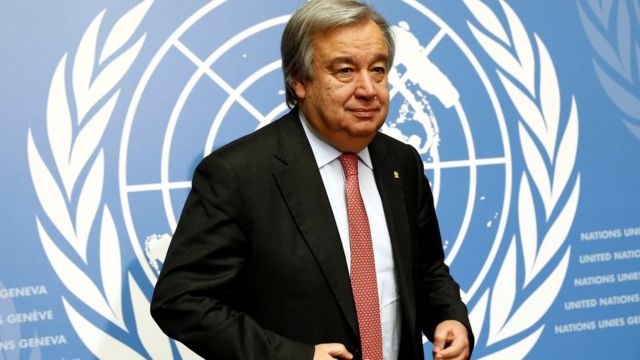 BM'nin yeni genel sekreteri Antonio Guterres - BBC News Türkçe