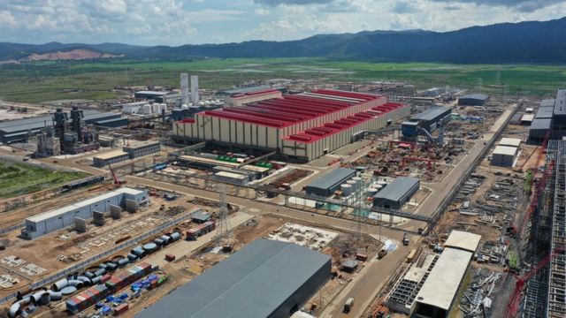 Indonesia Sulawesi West Delong Industrial Park Phase II (Photo by China News Agency 4/4/2020)