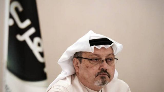 Khashoggi was lured to the Saudi consulate in Istanbul and killed.  His body has not been found