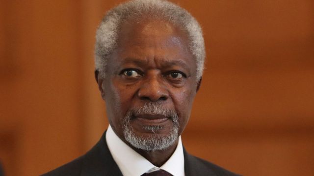 Kofi Annan a été le premier Africain à diriger les Nations unies.