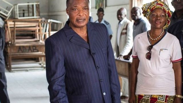 Prezida Sassou Nguesso ari ku butegetsi kuva mu 1979, havuyemwo imyaka itanu gusa yatsinzwe mu matora