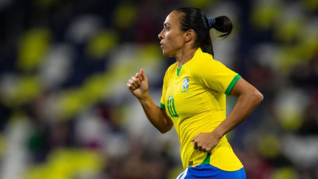 Marta delantera de Brazil