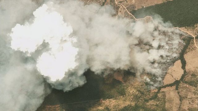 Incendios en la Amazonía