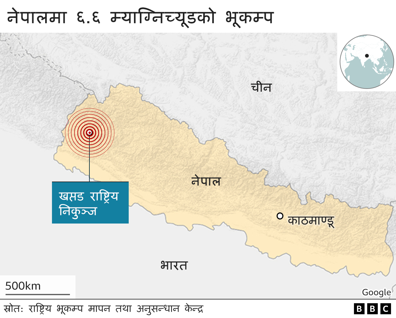 नेपाल भूकम्प भूकम्पबाट डोटीमा मानवीय क्षति, परकम्प जारी BBC News नेपाली