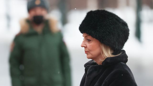 Liz Truss Moskova'da