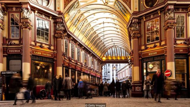 London's Leadenhall Market has long been a stronghold for those who prefer to network over drinks