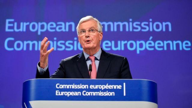 Michel Barnier, jefe negociador de la UE para el Brexit.