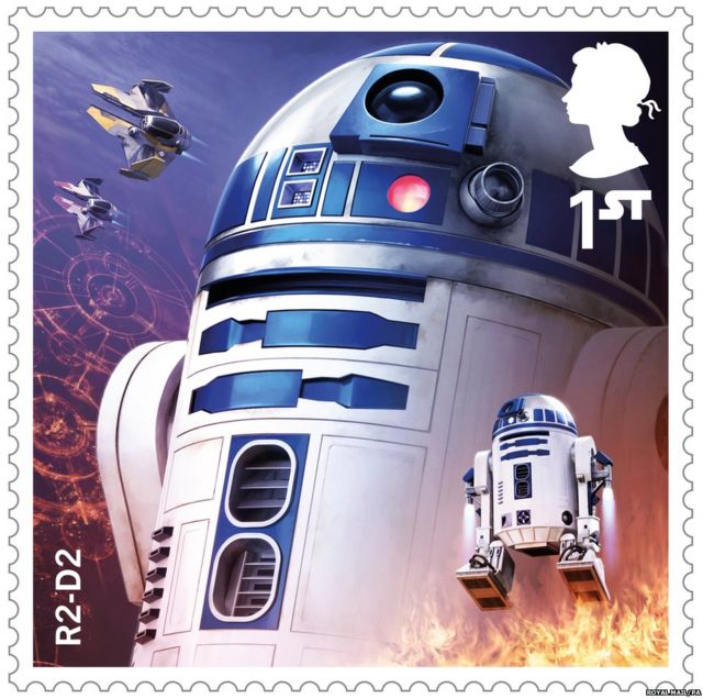 Special Star Wars stamps will be released in October to mark The