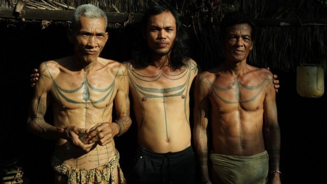 mentawai, tato