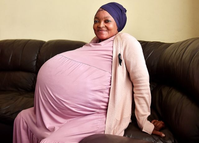 La Sud Africaine Gosiame Thamara Sithole A Donne Naissance A 10 Bebes Selon Des Medias Locaux c News Afrique
