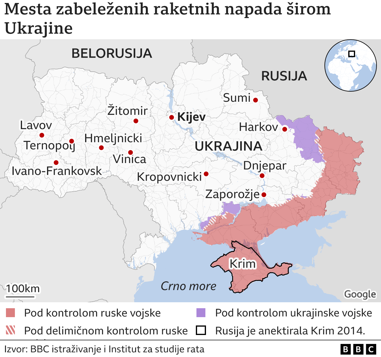 Rusija i Ukrajina Ruski predsednik kaže da neće biti novih masovnih udara na Ukrajinu za sada