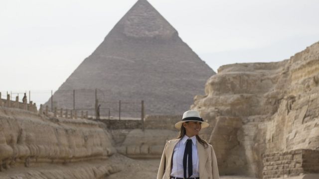 2018年，美国第一夫人访问非洲。