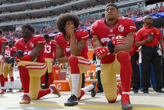 Black Lives Matter Where Does Taking A Knee Come From c News