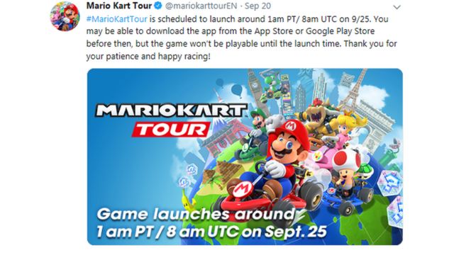 Mario Kart Tour Loading Screen - Mario Kart Tour