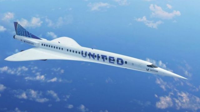 美國聯合航空擬購超音速客機 紐約飛倫敦僅需三個半小時