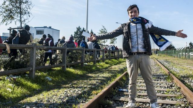 Migrante en Europa