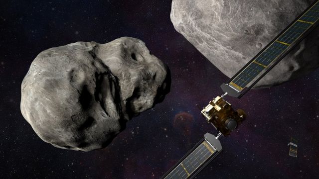 ДАРТ распознает астероид лишь менее чем за час до столкновения