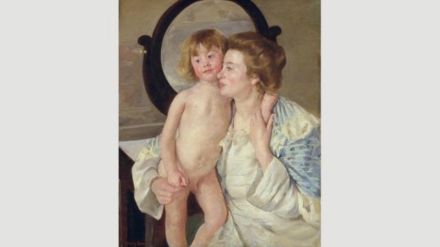 Mother and Child (The Oval Mirror)