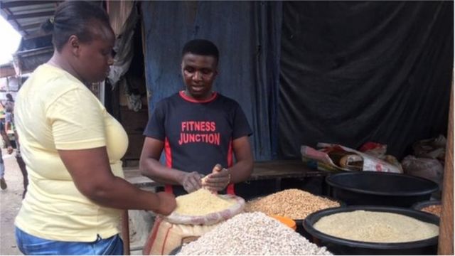 Rice seller