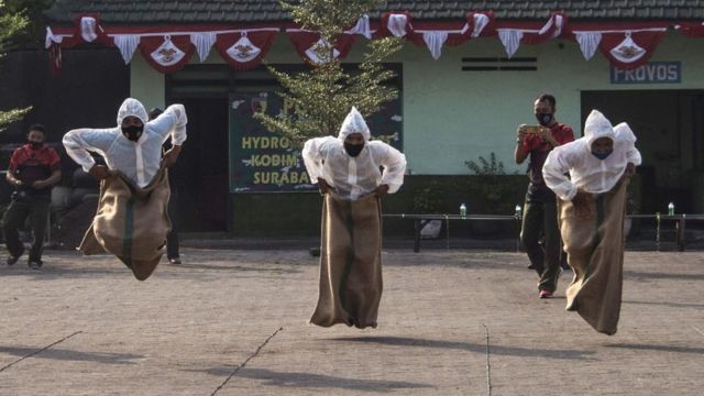 HUT RI: Peringatan kemerdekaan Indonesia dalam rangkaian foto - BBC