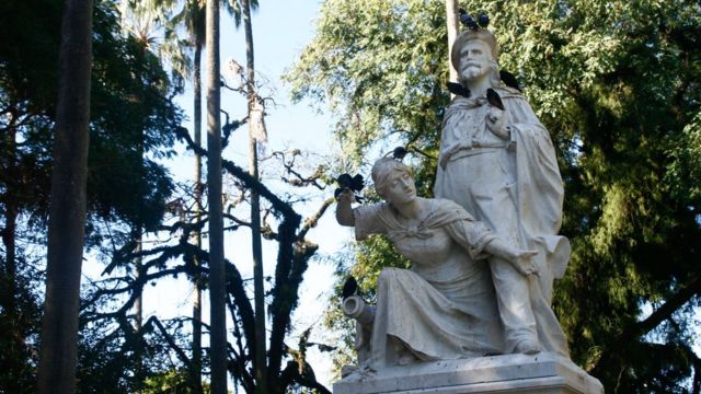Monumento de Giuseppe e Anita Garibaldi em Porto Alegre