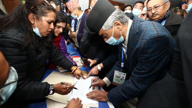 मनोनयन दर्तापछि देउवा