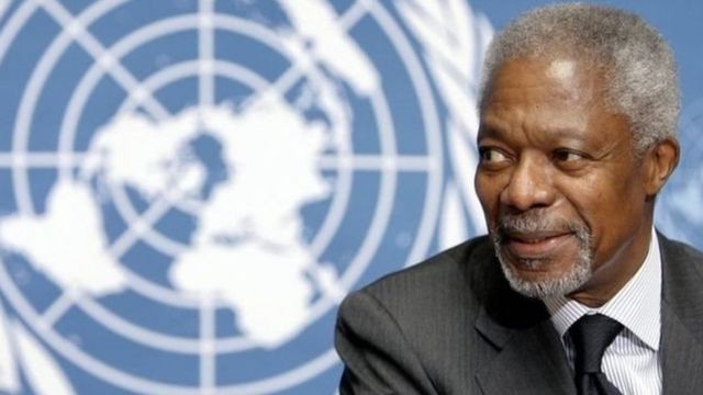 Mr Annan ya wa'adi biyu a shugabancin majalisar dinkin duniya tsakanin shekarun 1997 da 2006