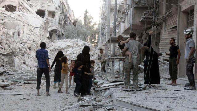 War in Syria is the subject of dispute between the two candidates
