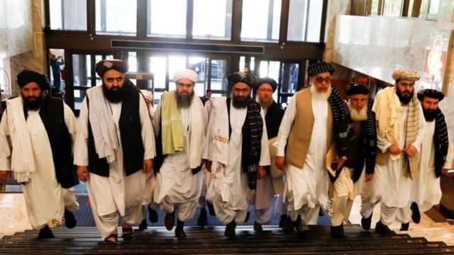 نمایندگان گروه طالبان در مذاکرات دوحه