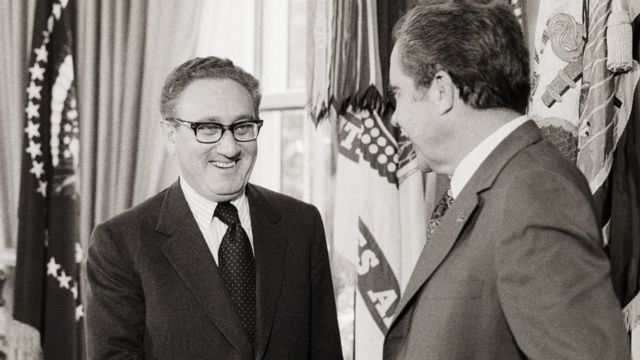 Henry Kissinger và Richard Nixon