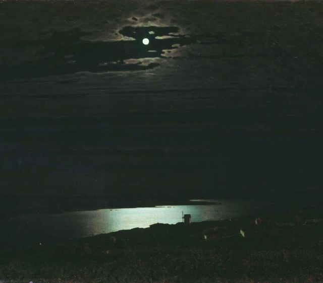 Nuit au clair de lune sur le Dniepr par Arkhip Kuindzhi, 1882