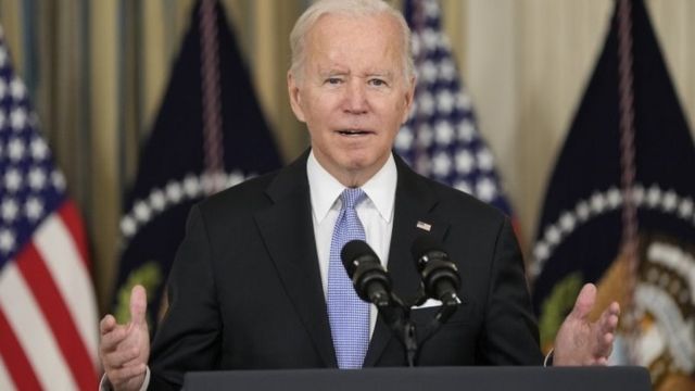 Joe Biden addresses