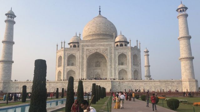 आगरा, ट्रंप की यात्रा