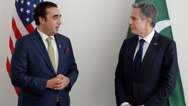 Bilawal Bhutto and Anthony Blingen