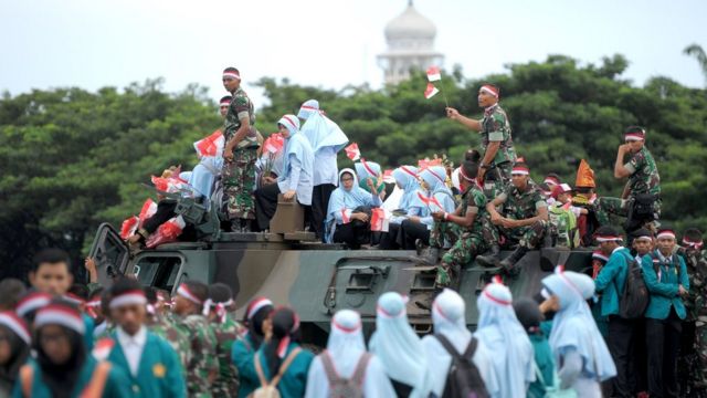 Apel Nusantara Bersatu Digelar Menjelang Rencana Demonstrasi Besar Desember BBC News Indonesia