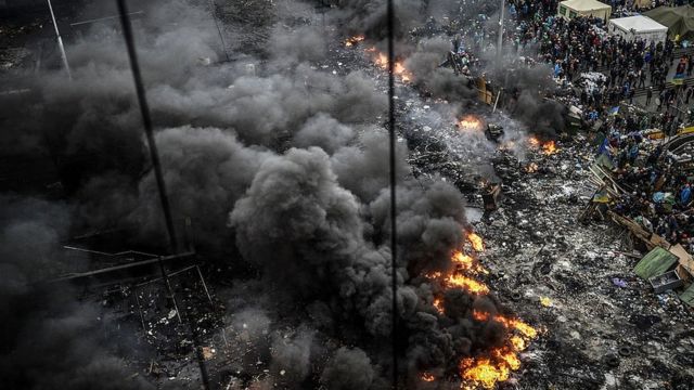 Сьома річниця розстрілів на Майдані. Як це було - у фото
