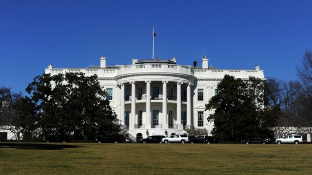 Exterior de la Casa Blanca