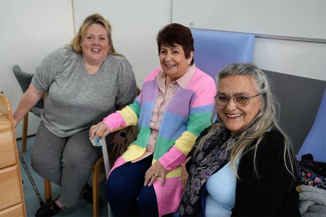 Patients at the pain plus drop-in