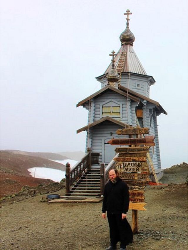 La increíble historia de la iglesia ortodoxa que fue trasladada completa  desde Rusia a la Antártica - BBC News Mundo